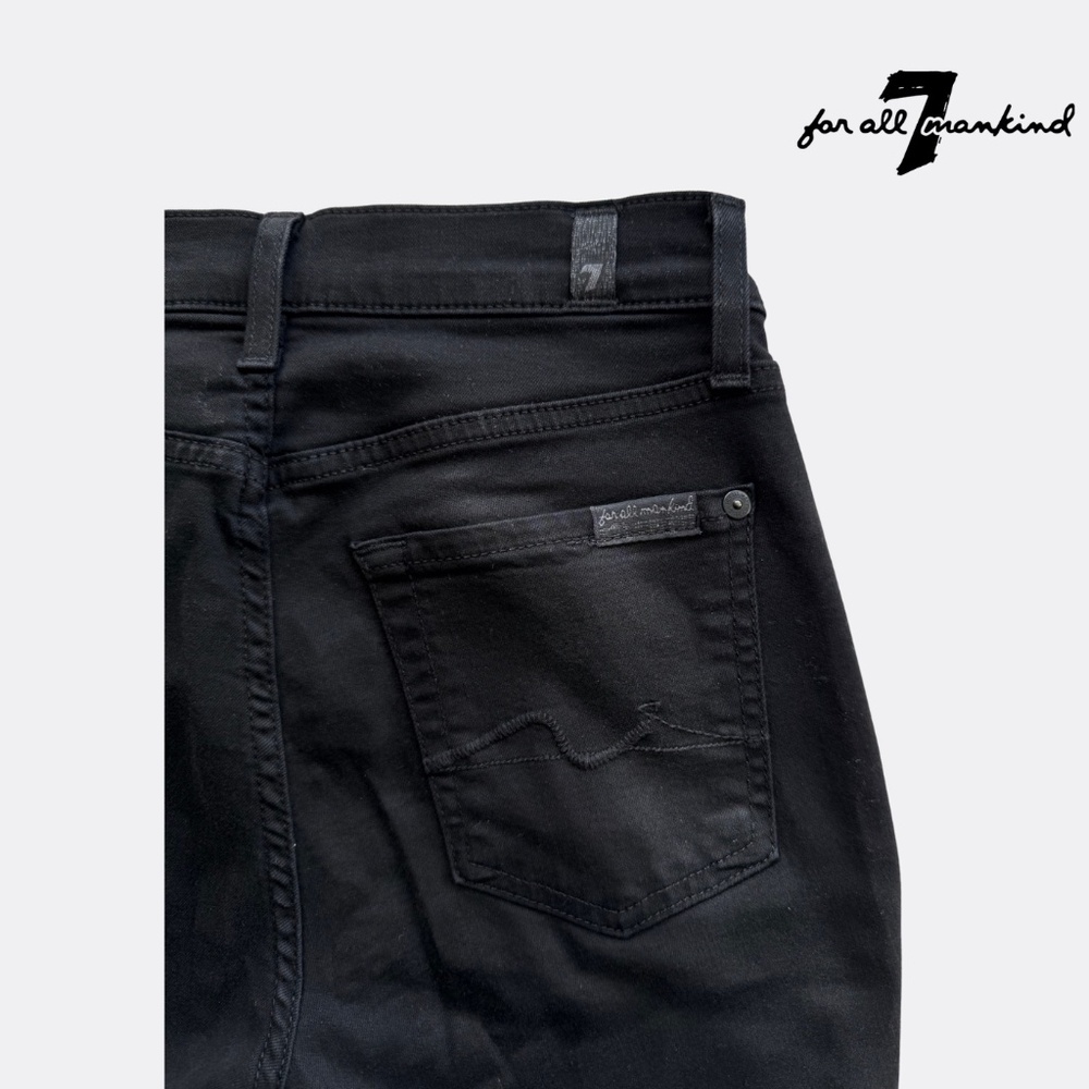 7 For All Mankind Women’s Gwenevere Ankle Skinny Mid Rise Jeans – Size 24 – B - Picture 8 of 8